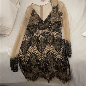 Beautiful lace mesh dress
